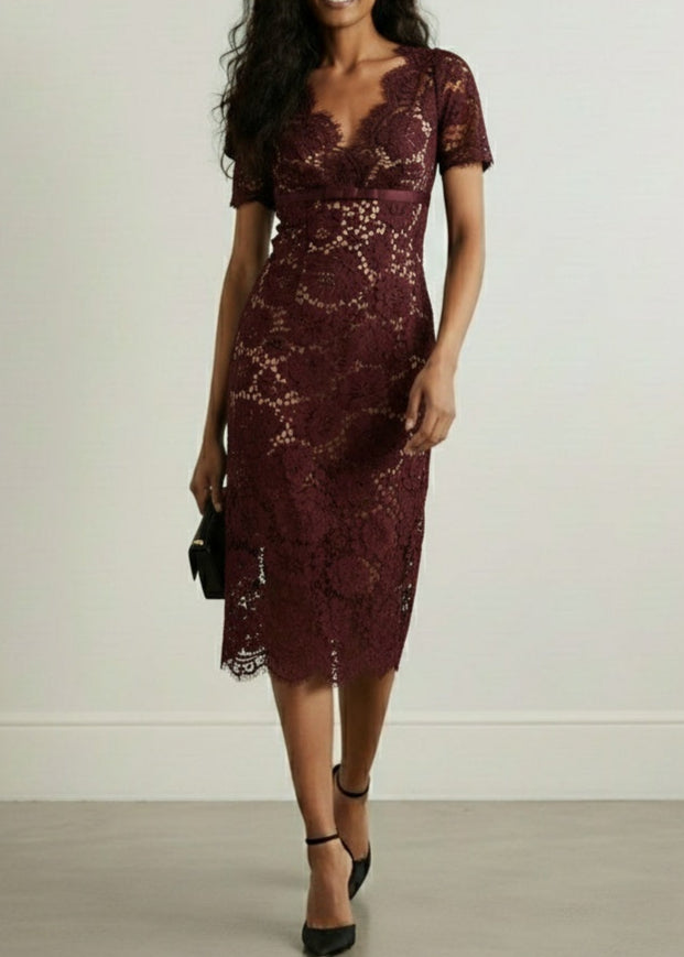Burgundy Midi